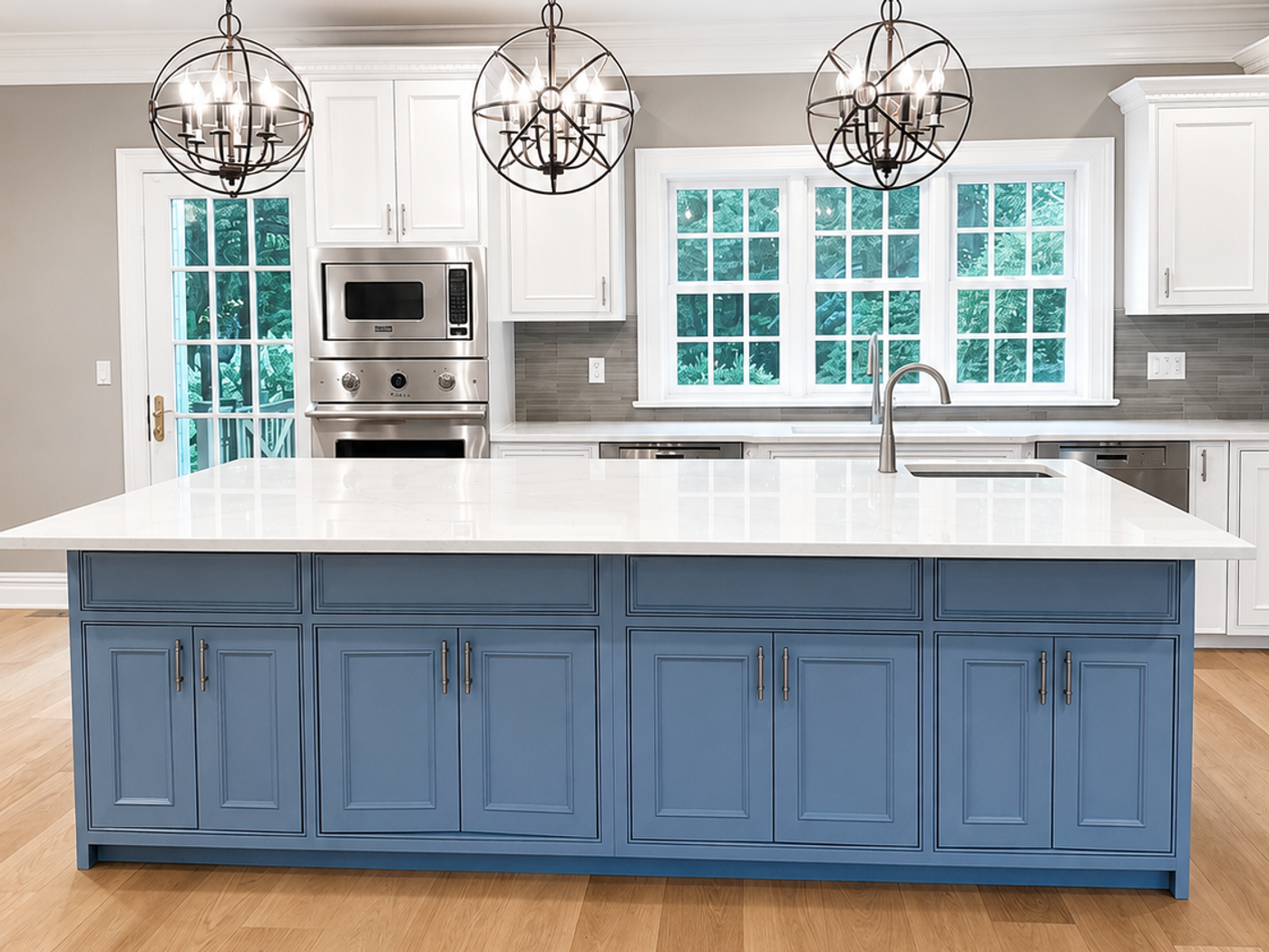 Kitchen Cabinet Refinishing — Bedford Hills, NY project photo 1