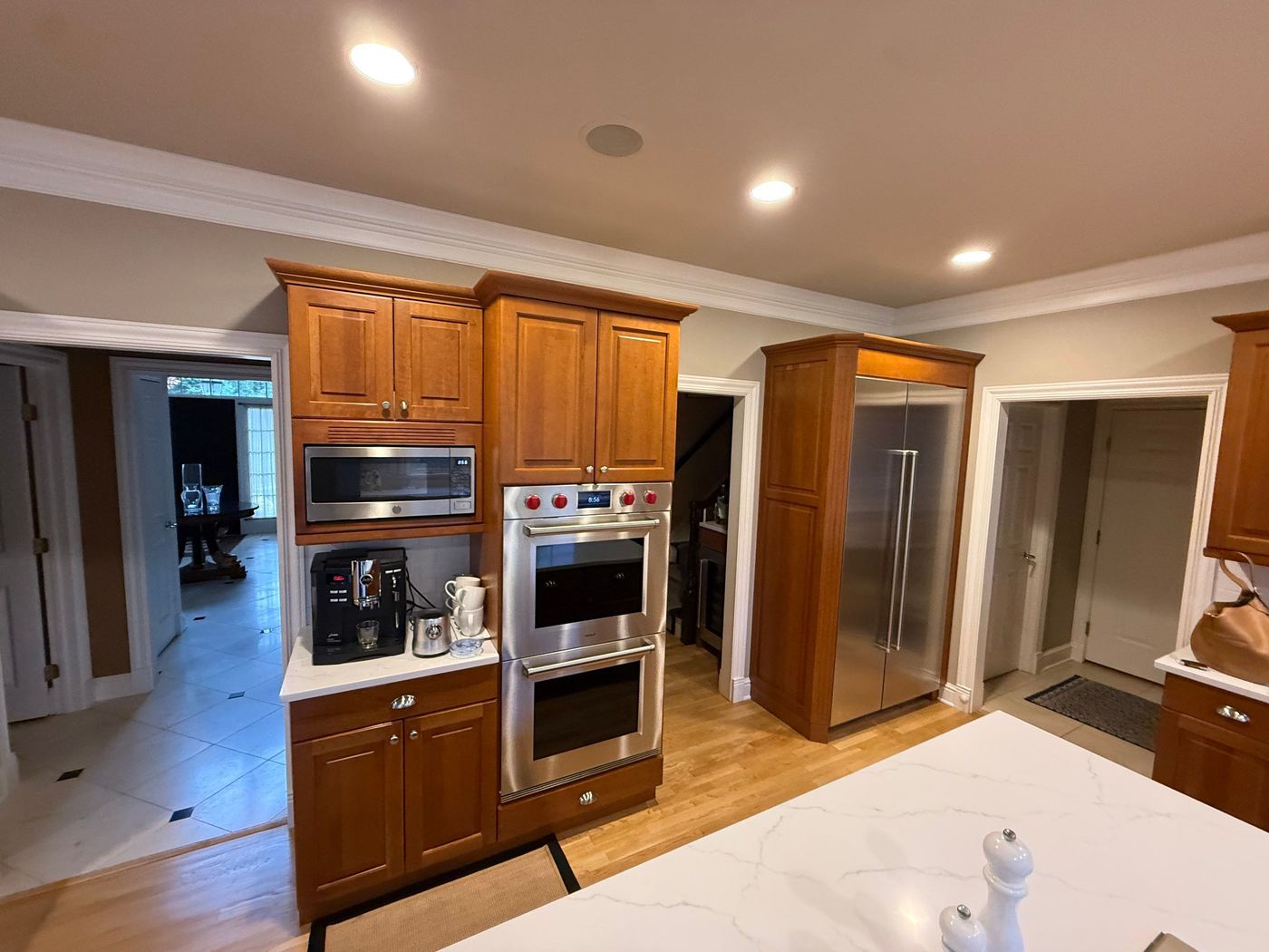 Kitchen Cabinet Refinishing — Stamford, CT project photo 1
