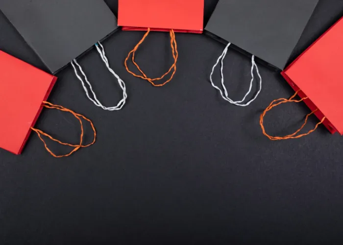 Bild på shoppingpåsar