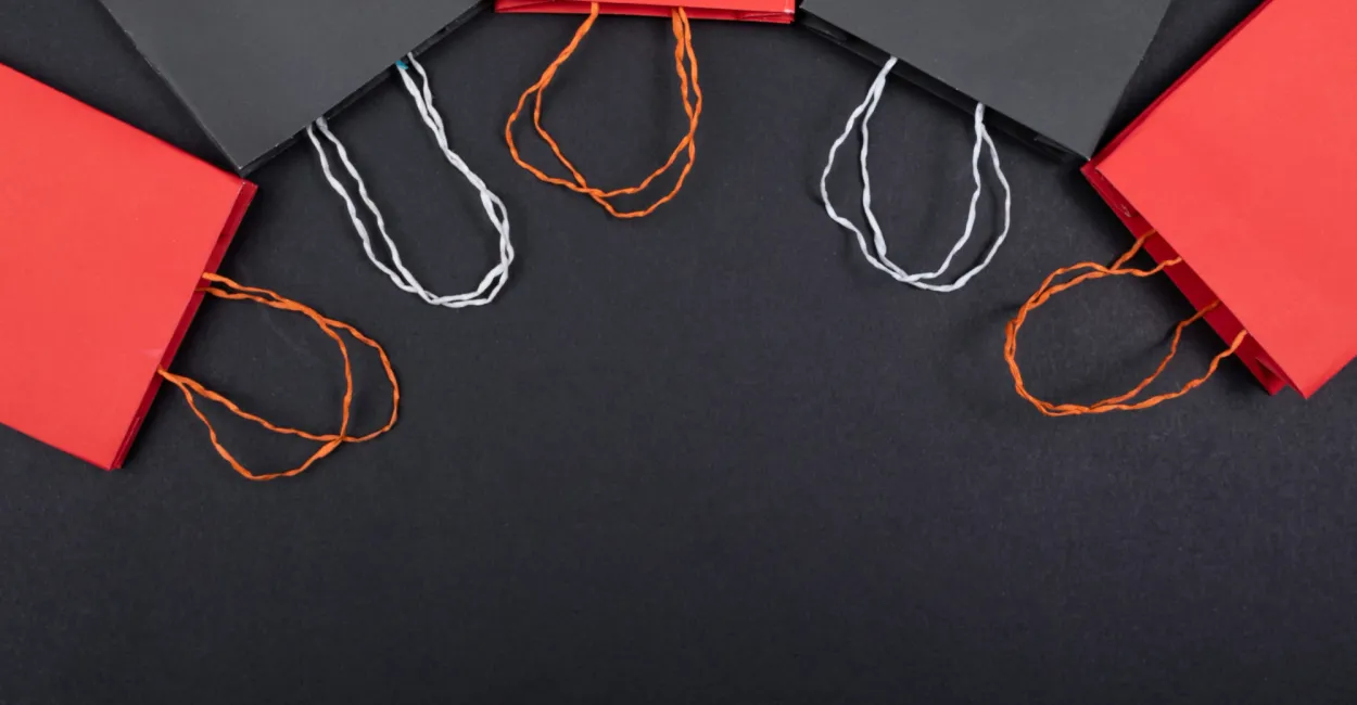 Bild på shoppingpåsar