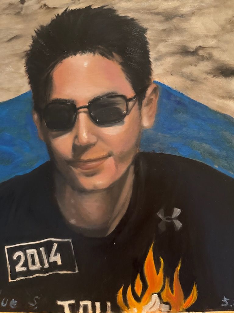 Eric my Boy — Oil by Shue Snyder