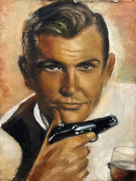 Forever 007 — Oil on canvas by Shue Snyder