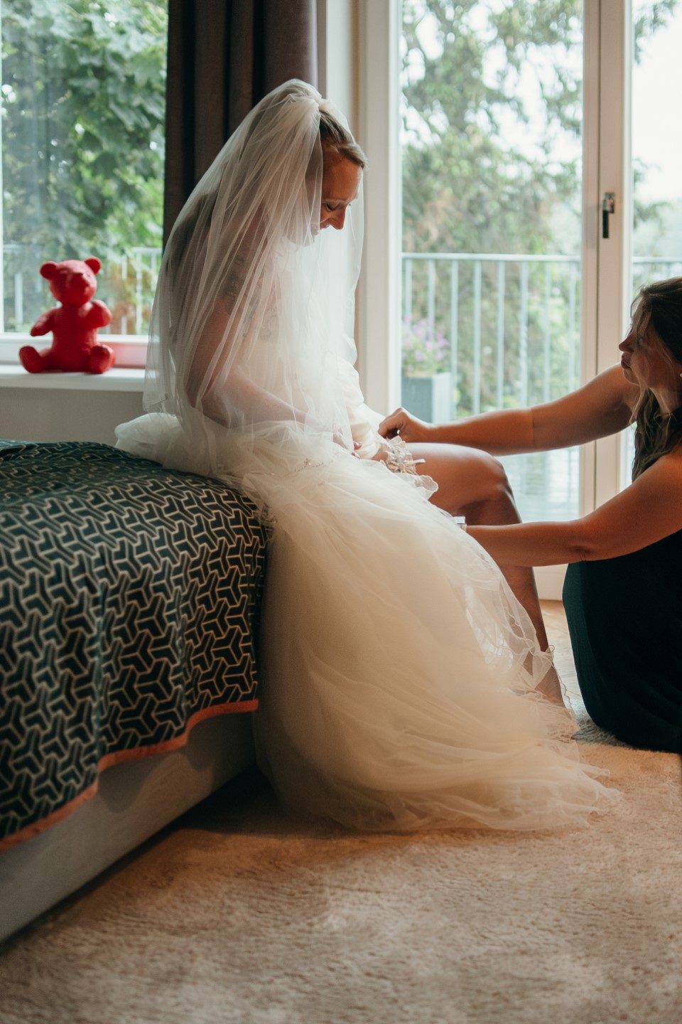 Hochzeitsfoto von Nicole und Axel in Villa Glanzstoff Oberbruch 2025