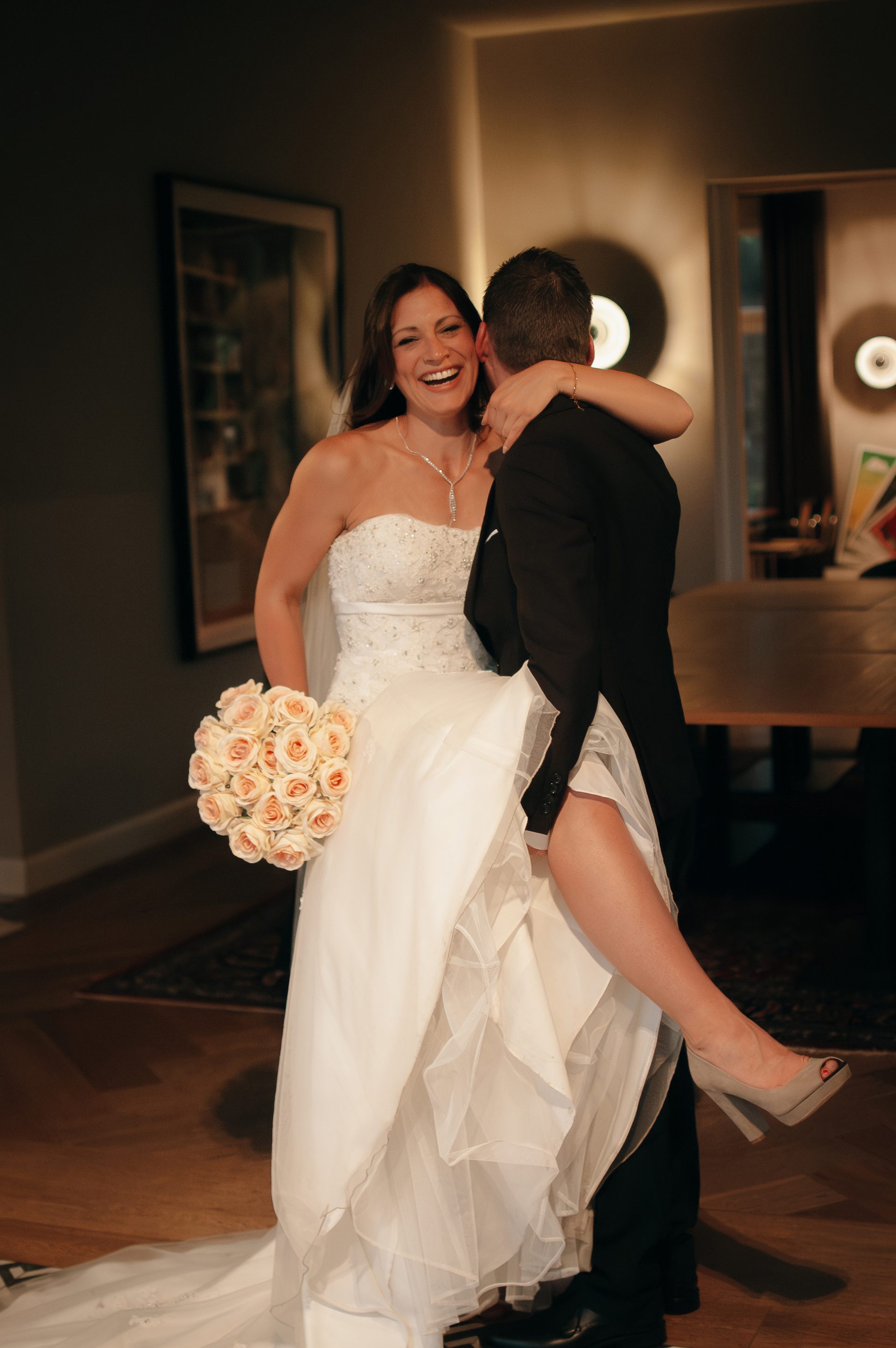 Hochzeitsfoto von Alex und Nathalie in Villa Glanzstoff Oberbruch 2025