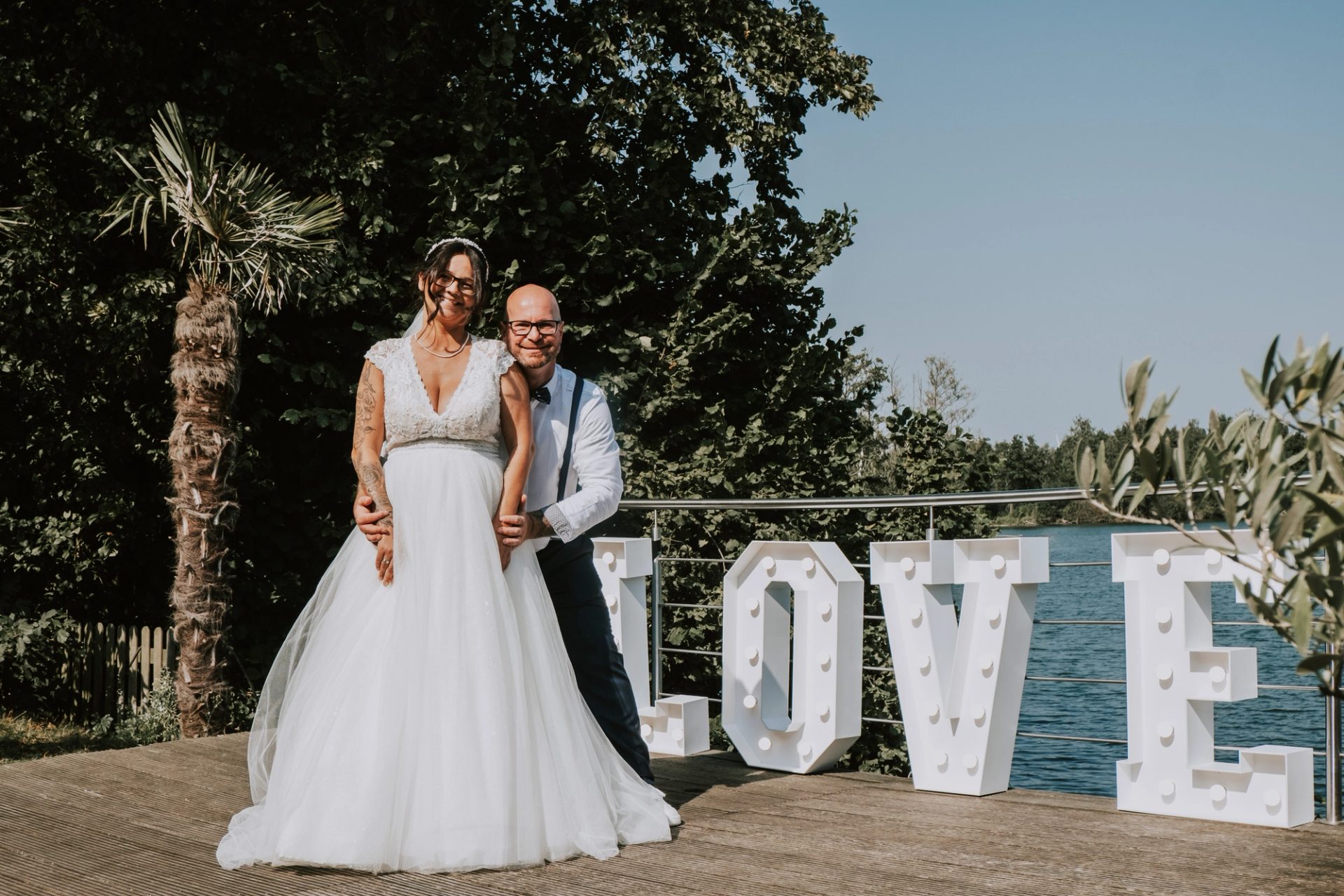 Hochzeitsfoto von Rebecca und Christoph in Aloha Beach House in Hückelhoven 2024