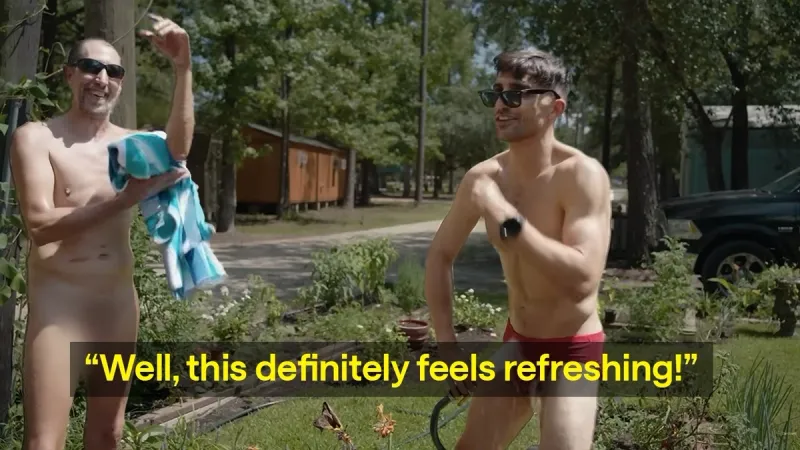 THE TOWN WHERE EVERYONE IS NAKED 