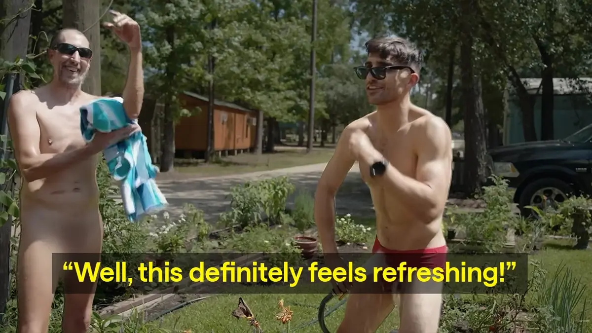 THE TOWN WHERE EVERYONE IS NAKED 