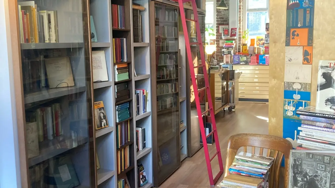The interior of The Paper Hound book store in Vancouver