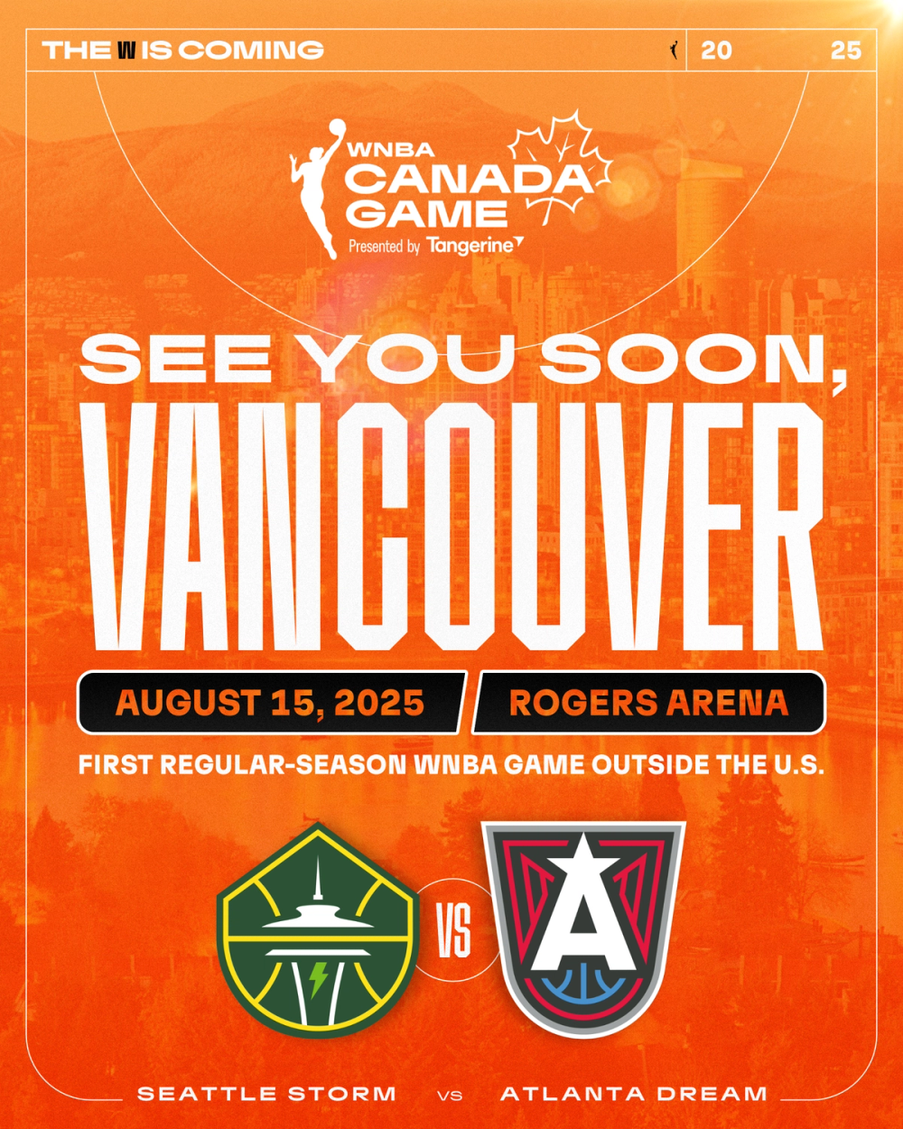 Catch the First WNBA Regular Season in Canada at Rogers Arena This