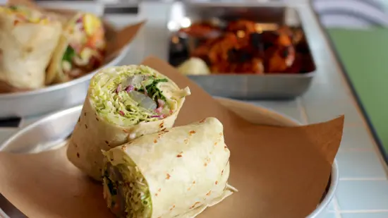 Smoked tuna burrito; Photo Credit: Amy Ho