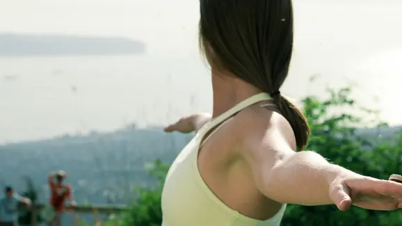 Peak Yoga on Grouse Mountain