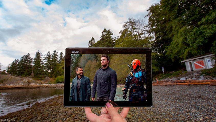 Map of key filming locations in Vancouver
