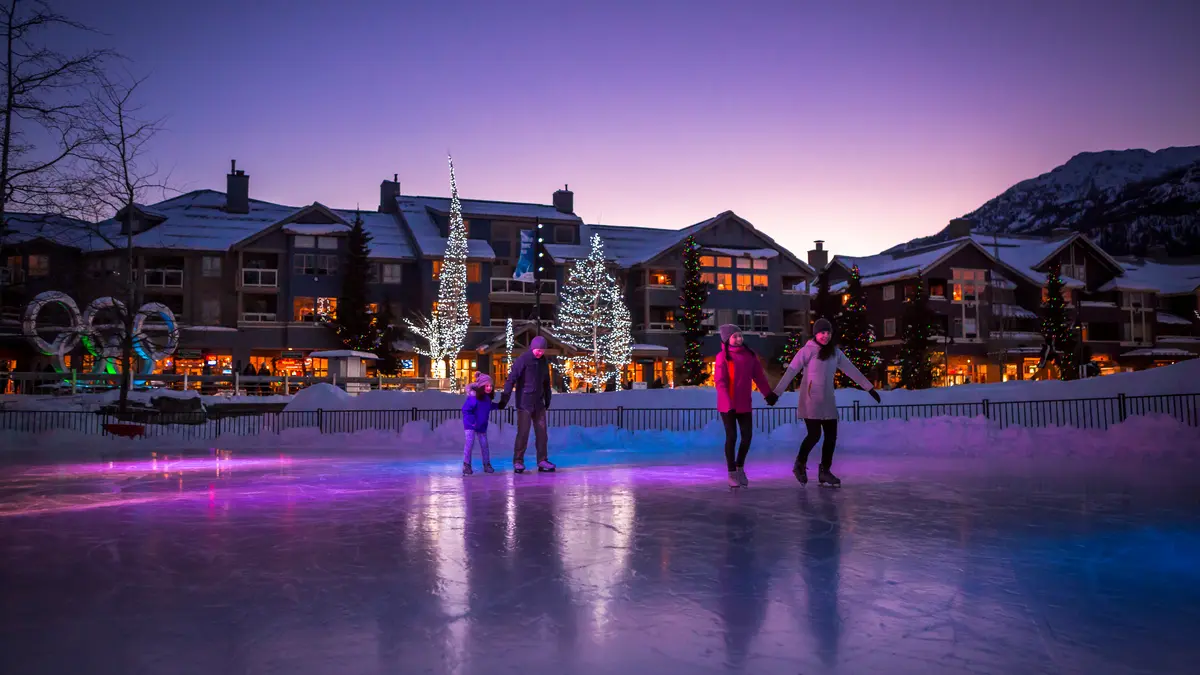 6 Places to Ice Skate Outdoors Around Vancouver