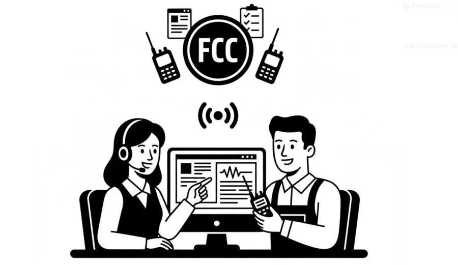 Assisting the Customer with the FCC Licensing Process