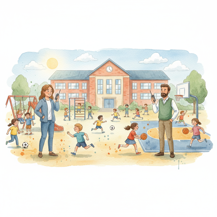 School Safety with Two-Way Radios