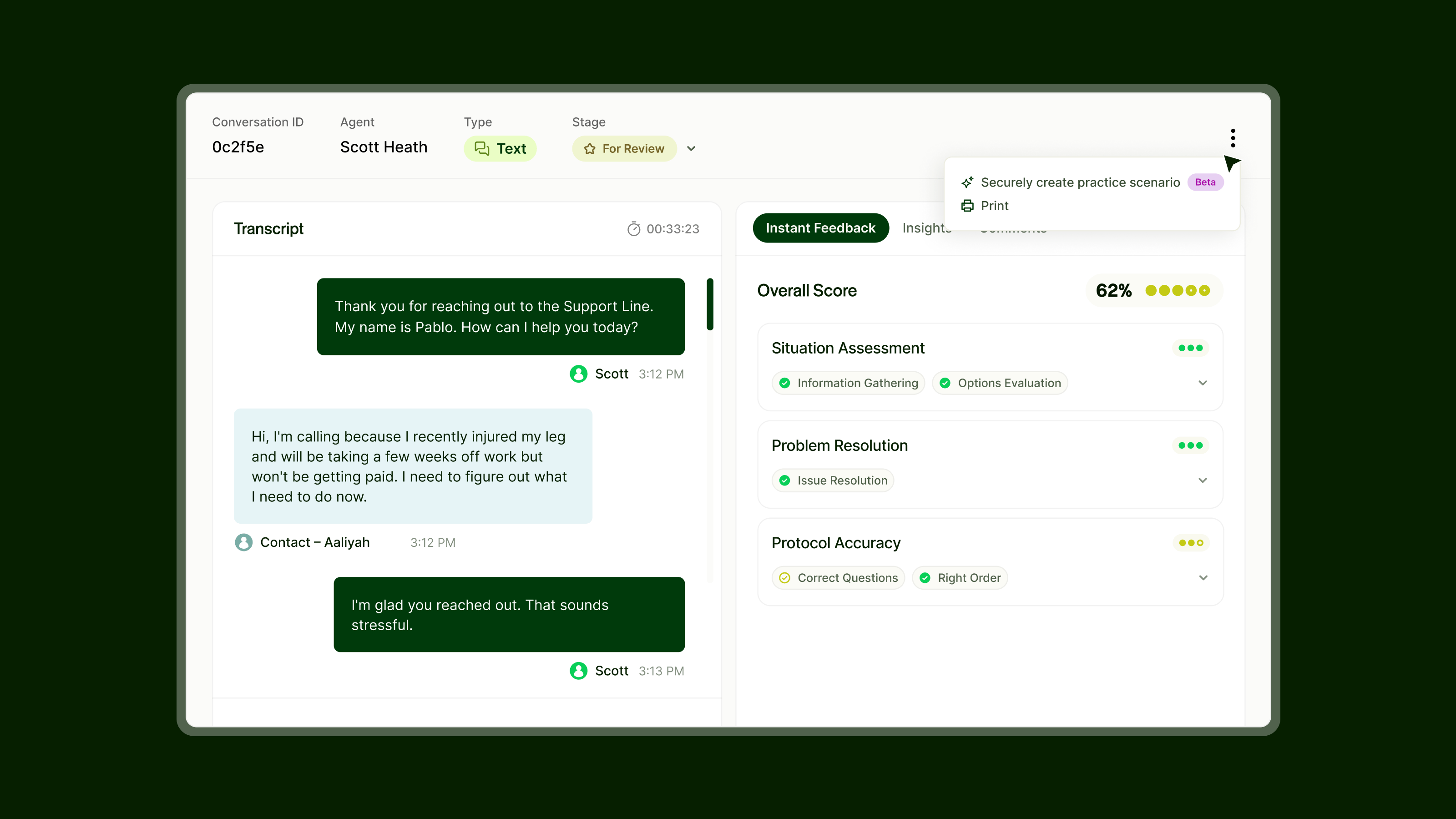 Personalized Situations