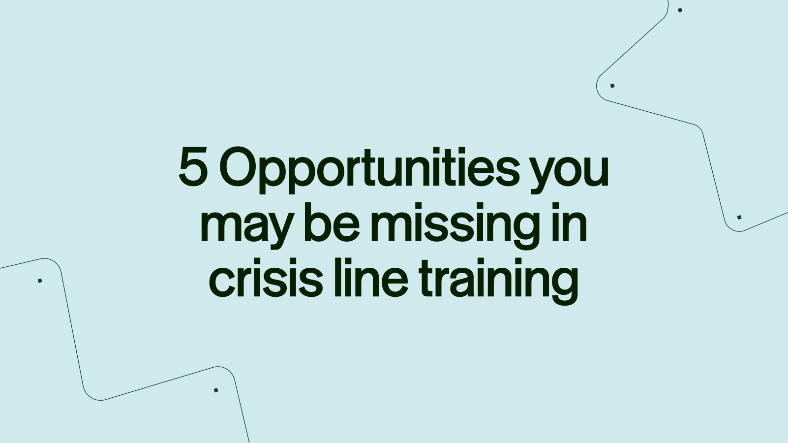 opportunities