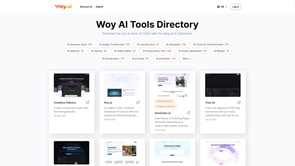 image of Woy AI Tools Directory