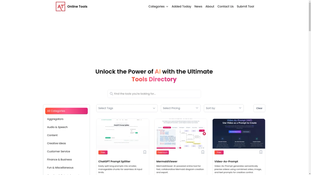 image of Tools AI Online