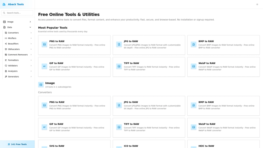 image of Aback Tools