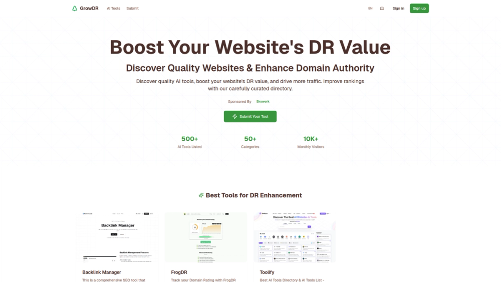 image of GrowDR