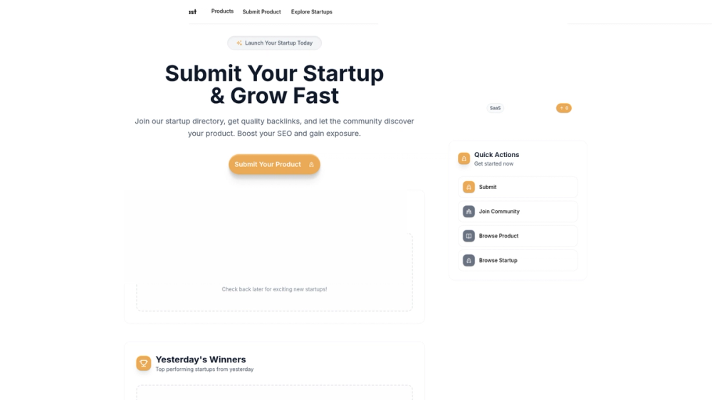 image of Startup Fast