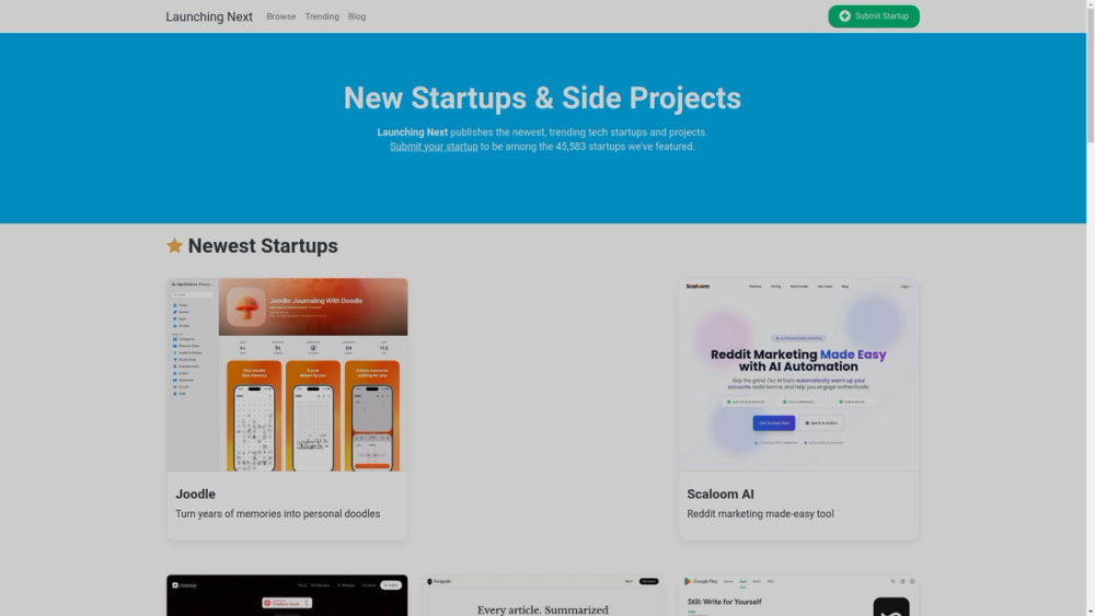 image of Launching Next image of Launching Next