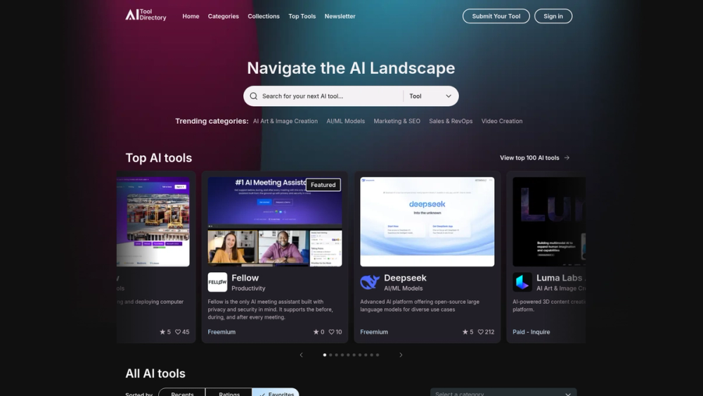 image of AI Tool Directory