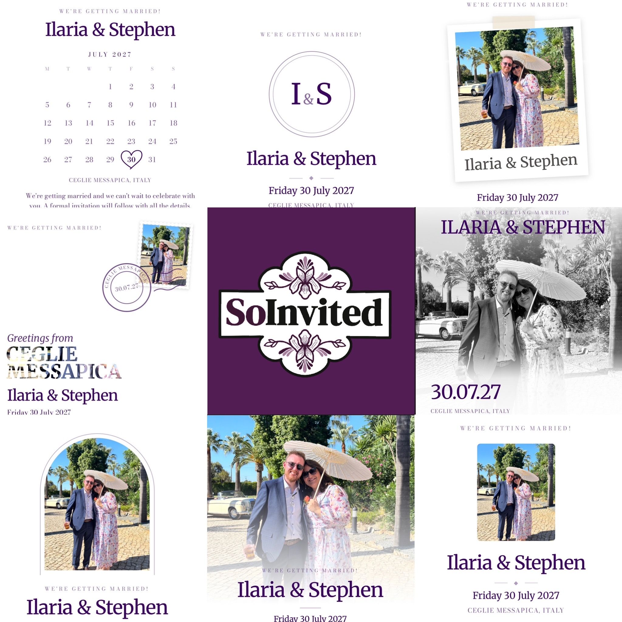 digital save the date options available at SoInvited