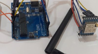 Lorawan antenna with Arduino Uno Rev3