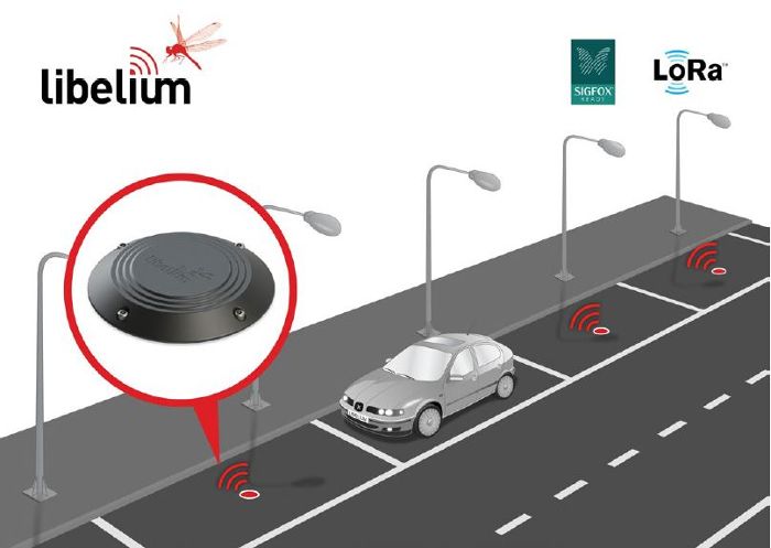 LoRaWAN class b smart parking