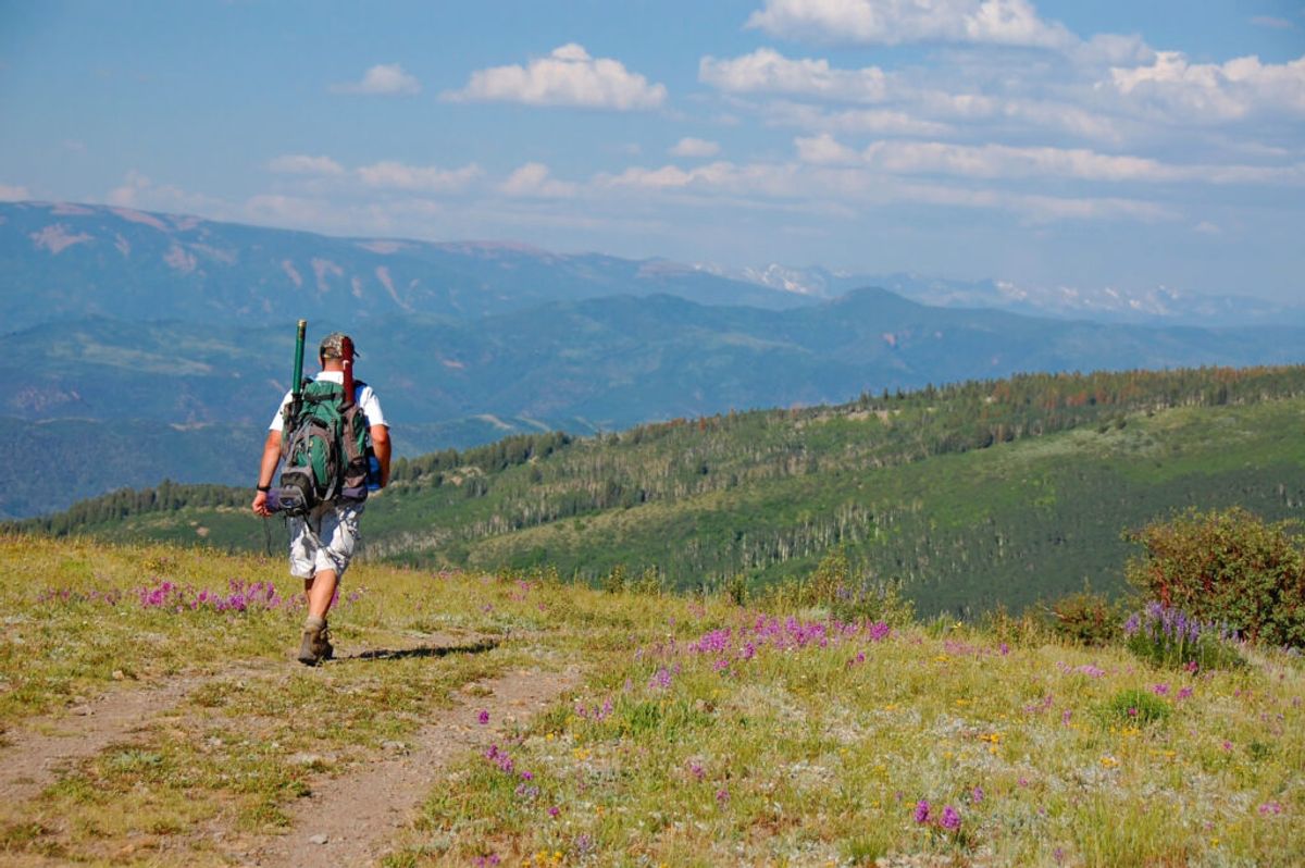 Colorado Hiker | 6251574 © Alyson Muse | Dreamstime.com