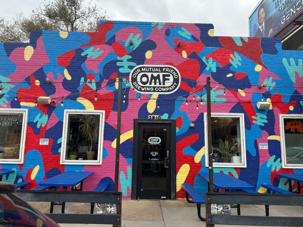 Our Mutual Friend Brewing Co Mural | Denver Graffiti Tour