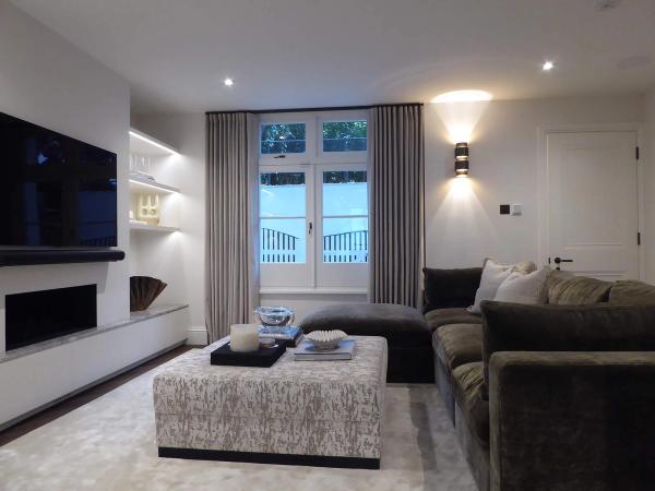 beautiful property transformation completed living room