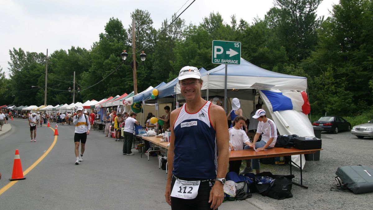 Med landslaget i VM 24 timers i Canada i 2007