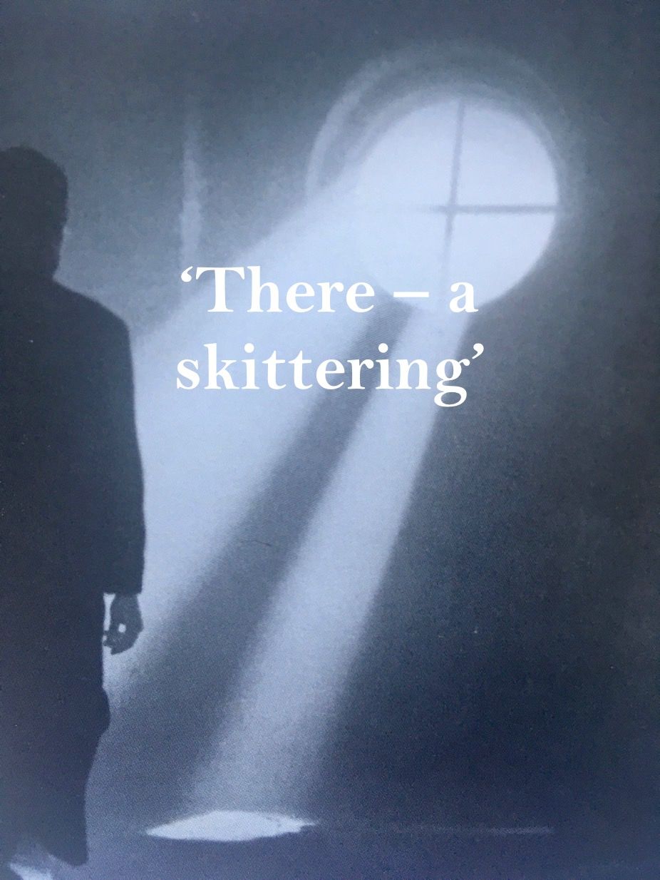 Laura Robertson's ‘There- a skittering…’