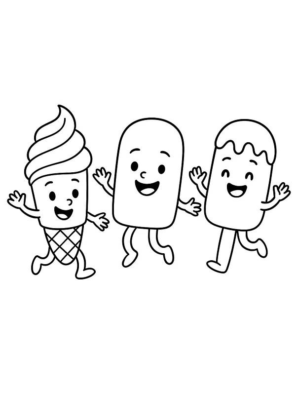 Lekne sjokolade- og iskremfigurer, underkategori