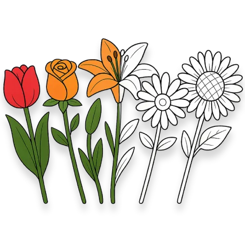 bildet som illustrere kategorien blomster