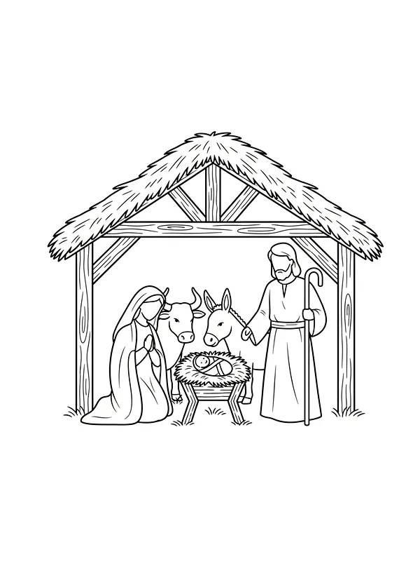Julekrybbe med Jesusbarnet, underkategori