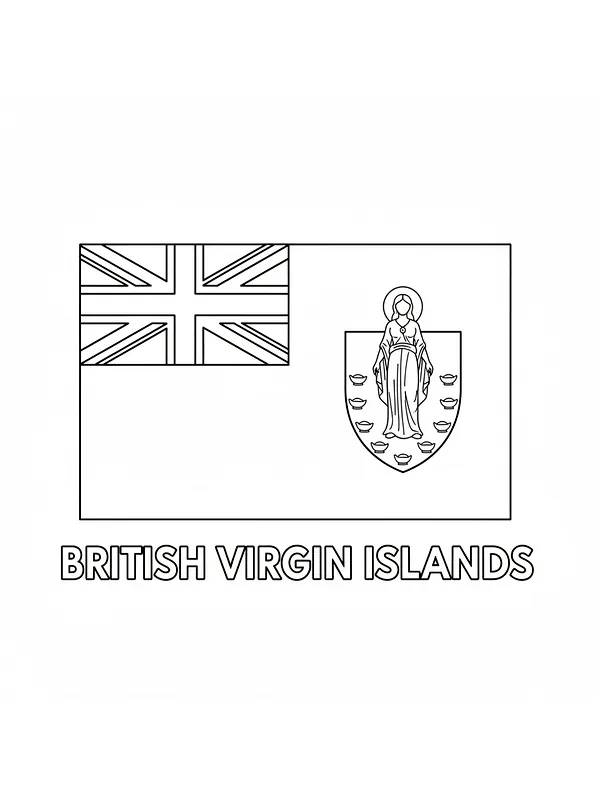 Flagge der Britischen Jungferninseln, Unterkategorie