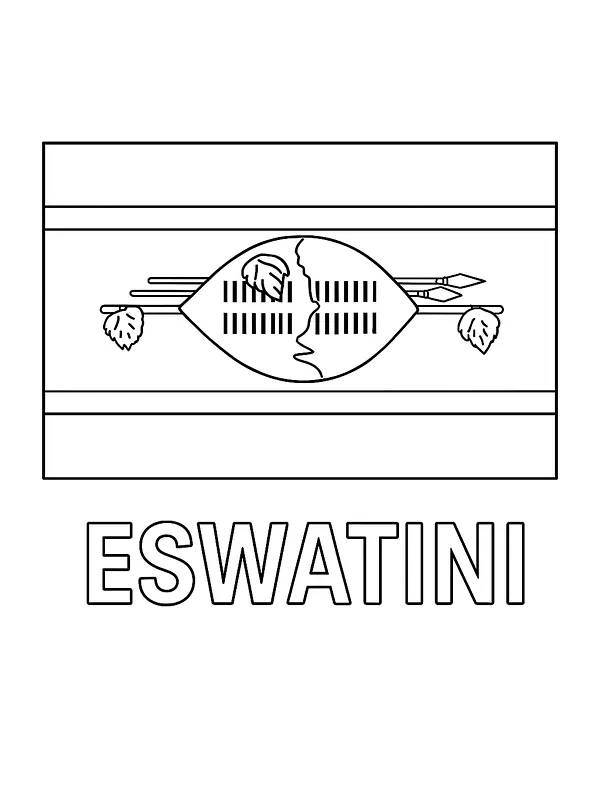Eswatini-Flagge, Unterkategorie