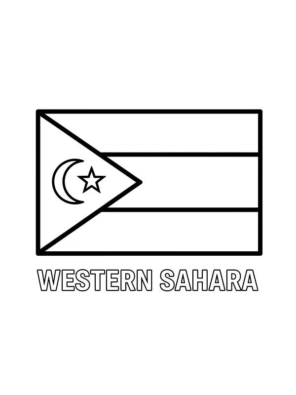 Flagge von Westsahara, Unterkategorie