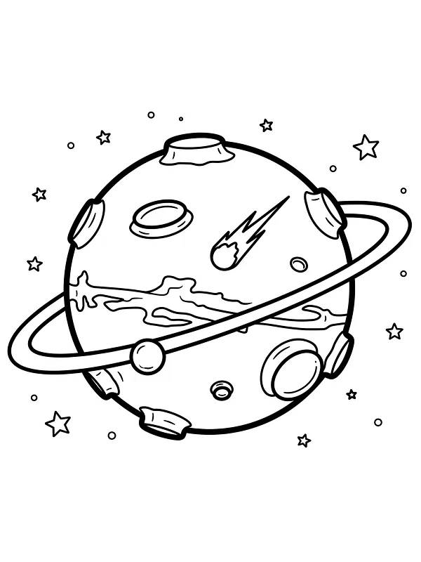Planet med ring, underkategori