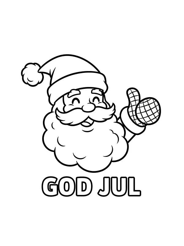 Julenisse som sier god jul, underkategori