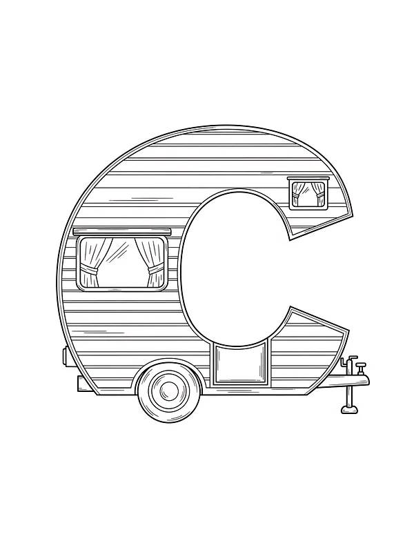 Campingvogn formet som C, underkategori