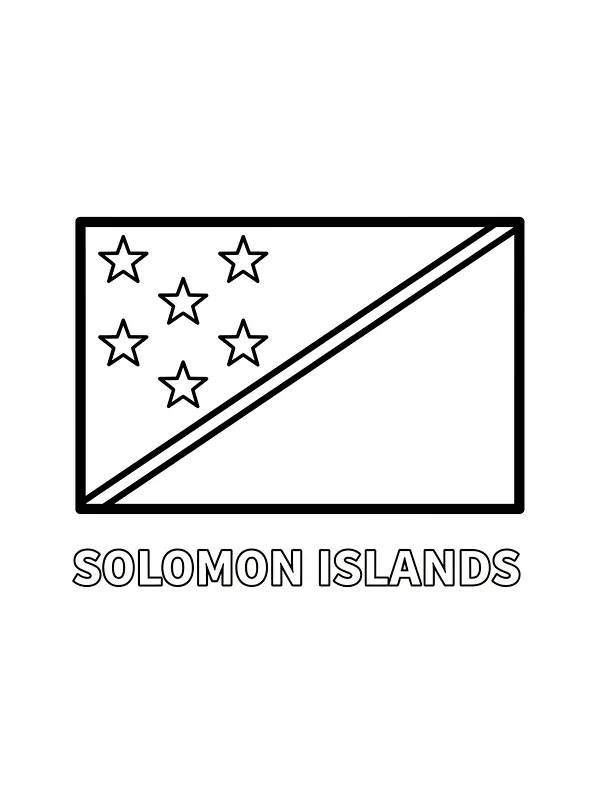 Salomonöarnas flagga