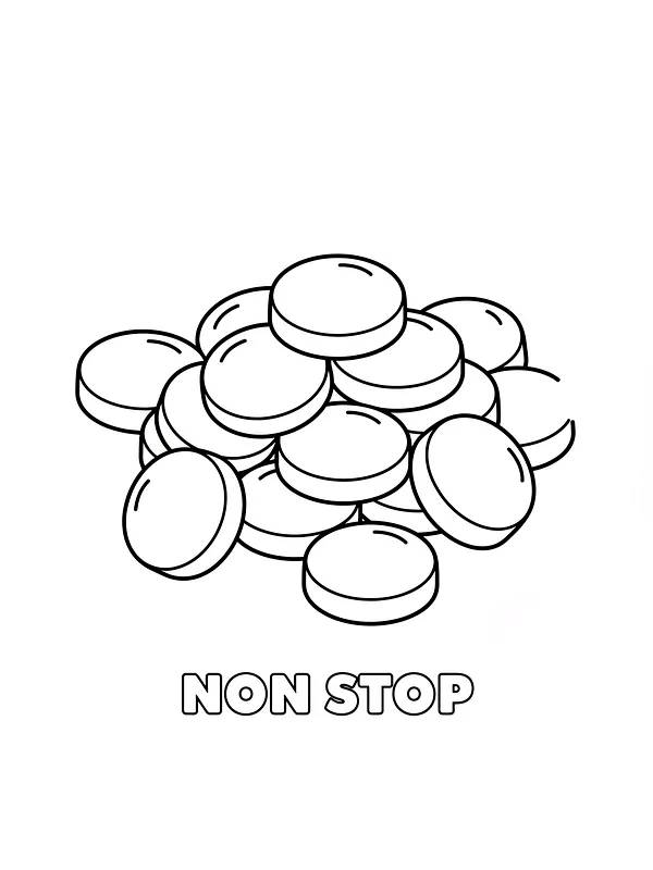 Non Stop sjokoladepastiller