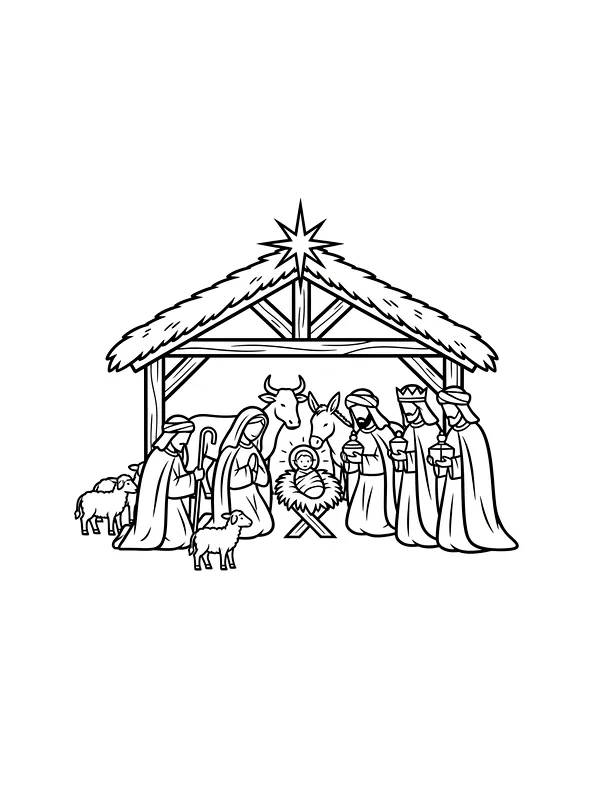 Julekrybbe med Jesusbarn, underkategori