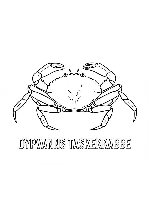 Taskekrabbe med klør, underkategori