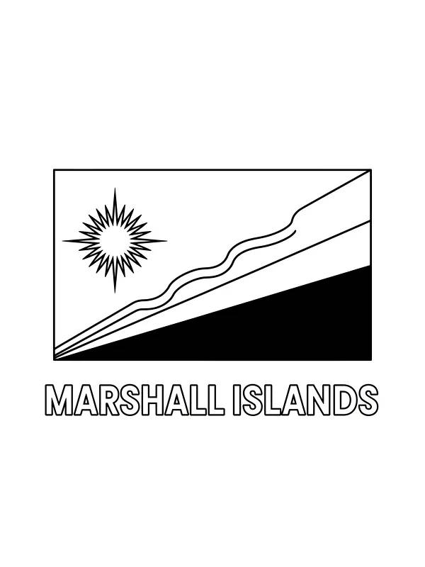 Marshallöarnas flagga